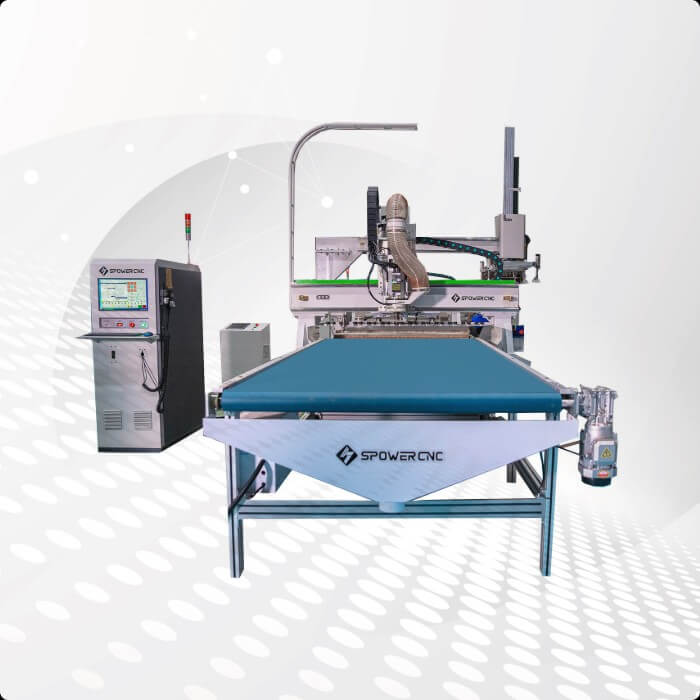 Automatic Load&Unload CNC Router Machine Line