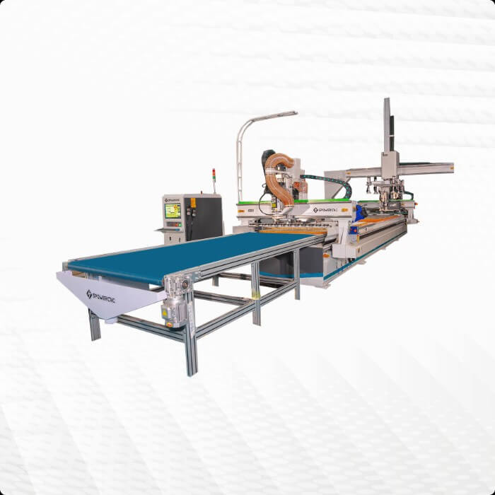 Automatic Load&Unload CNC Router Machine Line