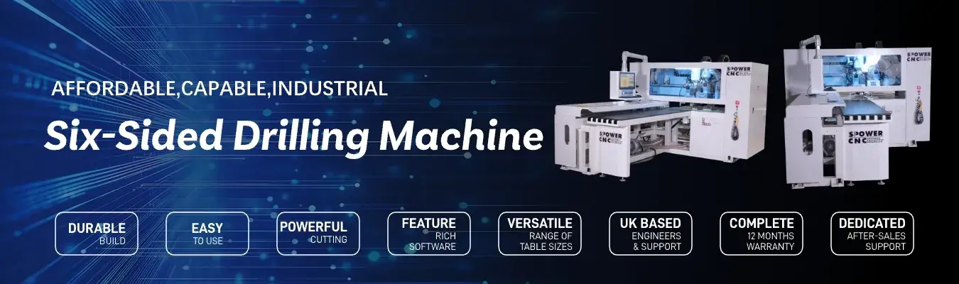SPM2812D Manual Six-sided Drilling Machine