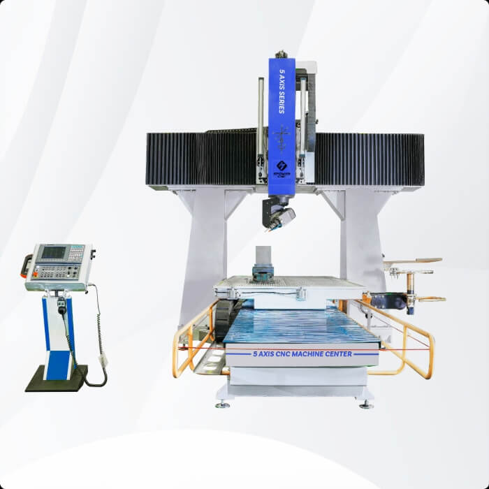 Table Moving 5 Axis machine Center